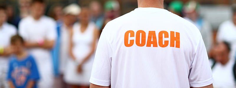Tennis coach